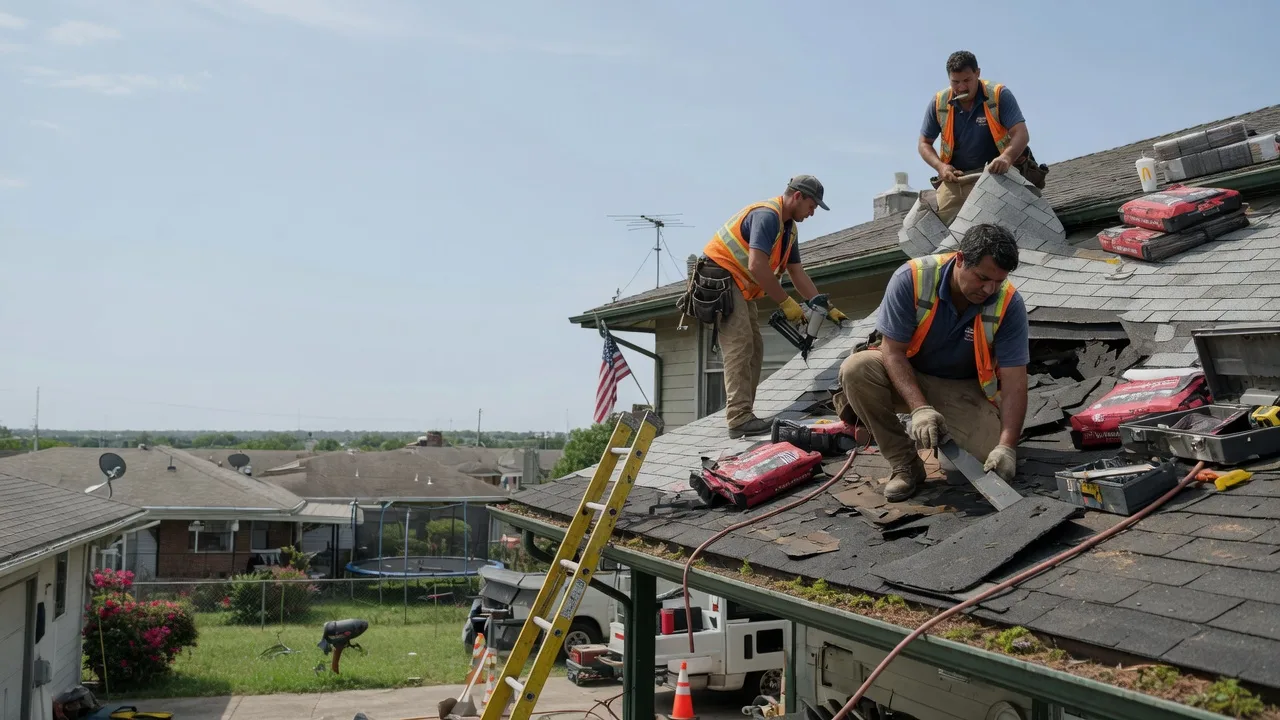 Roof Repair in Normangee, TX near me